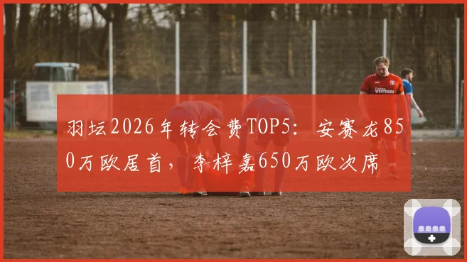 羽坛2026年转会费TOP5:安赛龙850万欧居首,李梓嘉650万欧次席